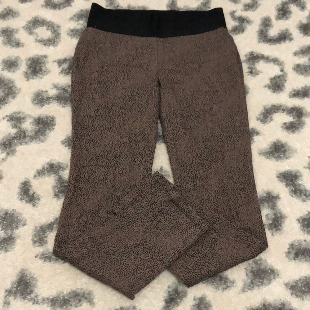 Soft Surroundings leopard print leggings. Size PXS